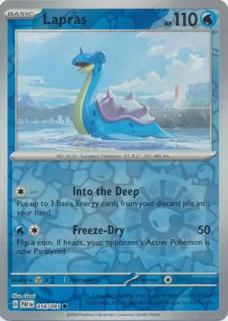 Lapras 016/091 - Paldean Fates