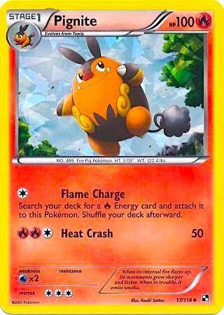Pignite Cracked Ice Holo 17 - Miscellaneous Promos
