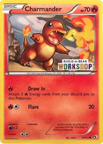Charmander Build Workshop Exclusive 17 - Miscellaneous Promos