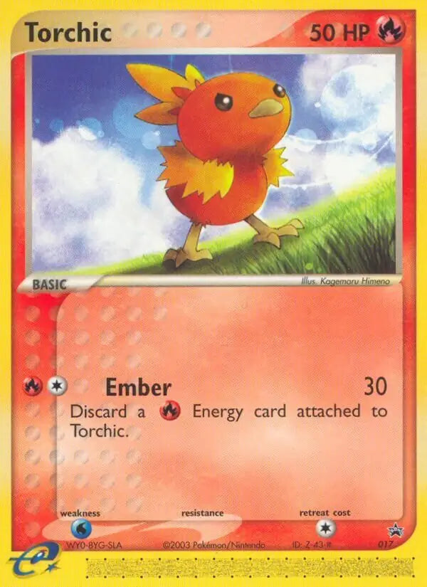 Torchic 17 - Nintendo Black Star Promo