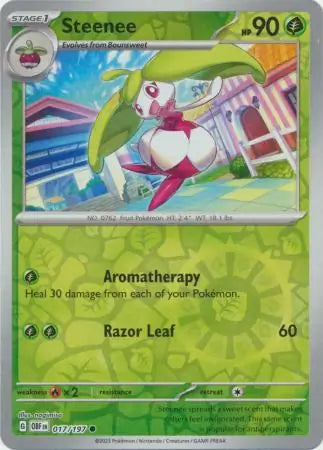 Steenee 017/197 - Obsidian Flames