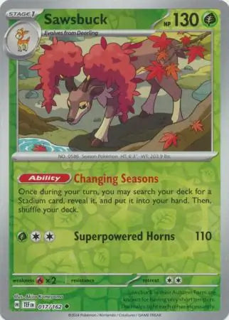 Sawsbuck 017/162 - Temporal Forces