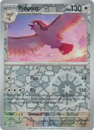 Pidgeot 018/165 - Scarlet & Violet 151