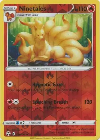 Ninetales 018/195 - Silver Tempest