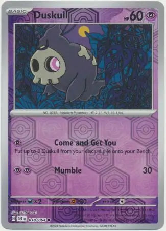 Duskull 018/064 - Shrouded Fable