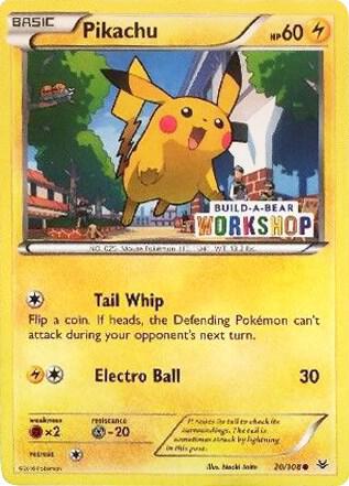 Pikachu Build Workshop Exclusive 20 - Miscellaneous Promos