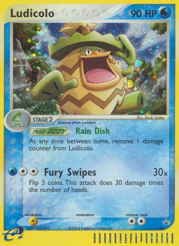 Ludicolo 20 - Nintendo Black Star Promo