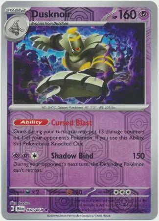 Dusknoir 020/064 - Shrouded Fable