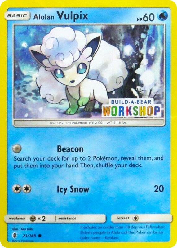 Alolan Vulpix Build Workshop Exclusive 21 - Miscellaneous Promos