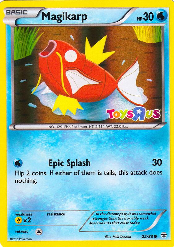 Magikarp Toys R Us Promo 22 - Miscellaneous Promos