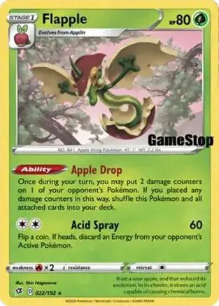 Flapple Gamestop 22 - Miscellaneous Promos