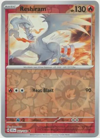 Reshiram 022/142 - Stellar Crown