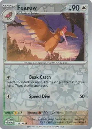 Fearow 022/165 - Scarlet & Violet 151