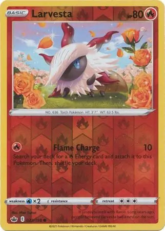 Larvesta 023/198 - Chilling Reign