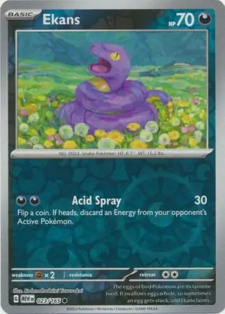 Ekans 023/165 - Scarlet & Violet 151