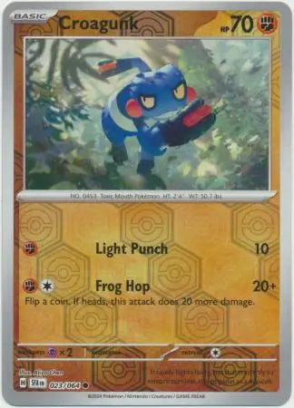 Croagunk 023/064 - Shrouded Fable