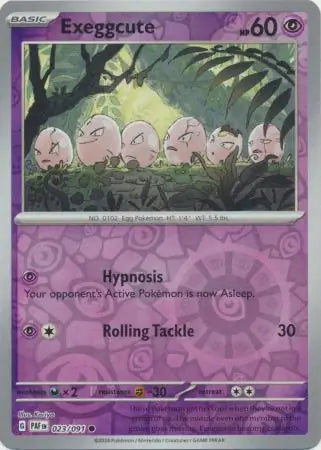 Exeggcute 023/091 - Paldean Fates
