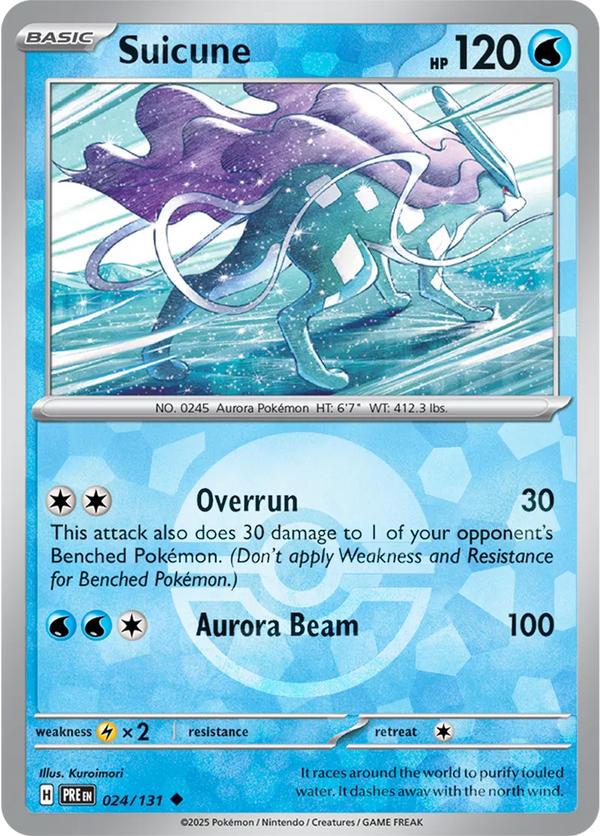 Suicune 024/131 - Prismatic Evolutions