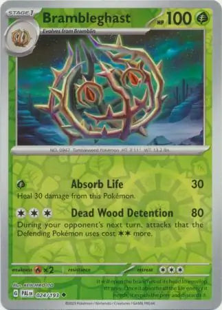 Brambleghast 024/193 - Paldea Evolved