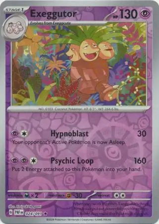 Exeggutor 024/091 - Paldean Fates