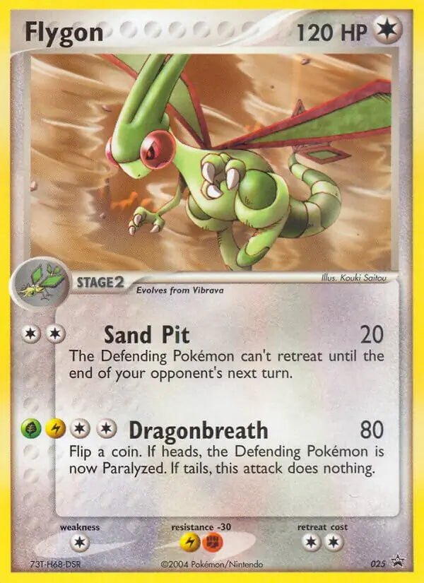 Flygon 25 - Nintendo Black Star Promo
