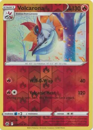 Volcarona 025/159 - Crown Zenith