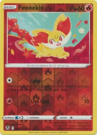 Fennekin 025/195 - Silver Tempest