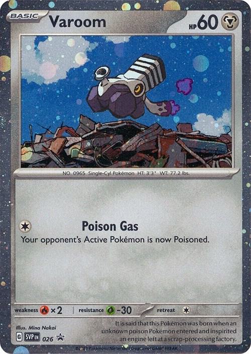 Varoom Cosmos Holo 26 - Scarlet & Violet Promos