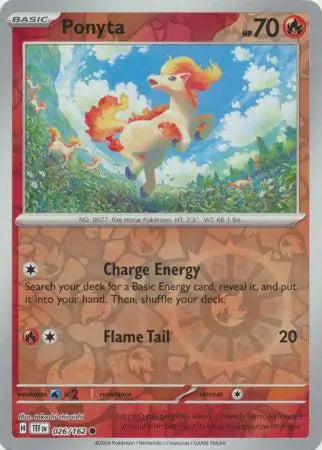 Ponyta 026/162 - Temporal Forces