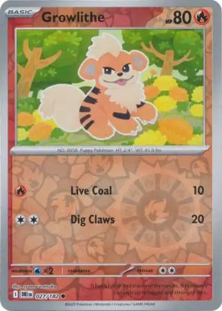 Growlithe 027/182 - Destined Rivals