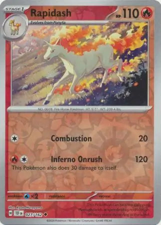Rapidash 027/162 - Temporal Forces