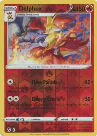 Delphox 027/195 - Silver Tempest