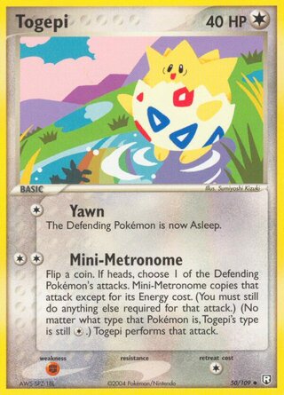 Togepi 50/109 - Team Rocket Returns