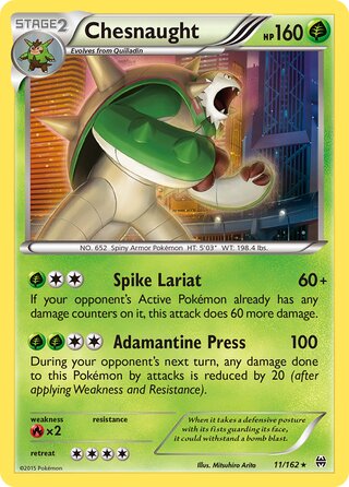 Chesnaught 11/162 - BREAKthrough