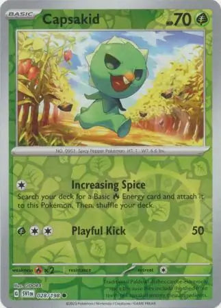 Capsakid 028/198 - Scarlet & Violet Base