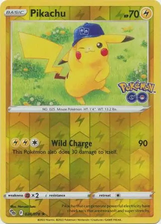 Pikachu 028/078 - Pokémon GO