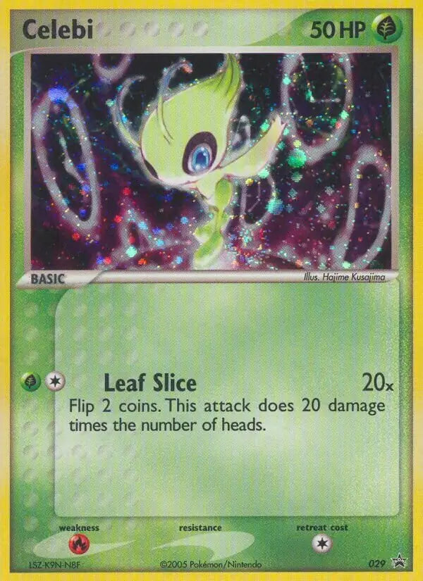Celebi 29 - Nintendo Black Star Promo