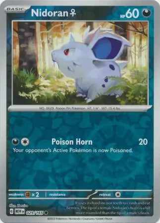 Nidoran ♀ 029/165 - Scarlet & Violet 151
