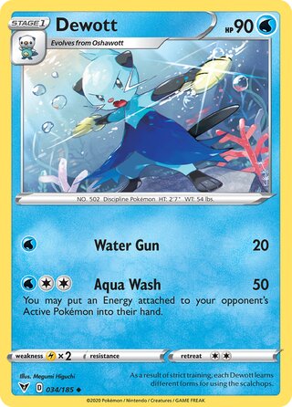 Dewott 034/185 - Vivid Voltage