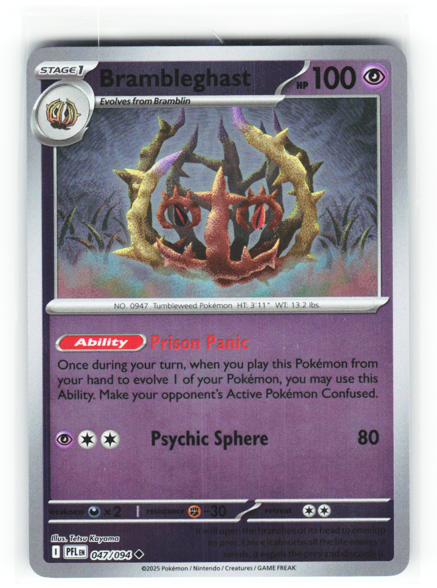 Brambleghast 047/094 - Phantasmal Flames - NM (ID: 53133549217946) - front