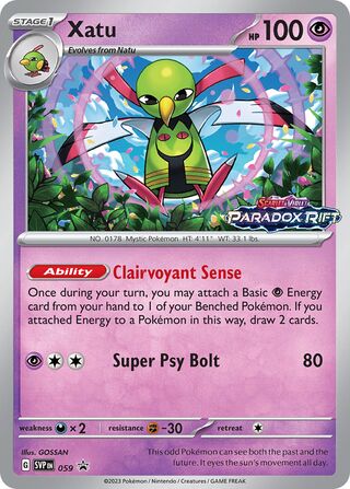 Xatu 059 - Scarlet & Violet Promos