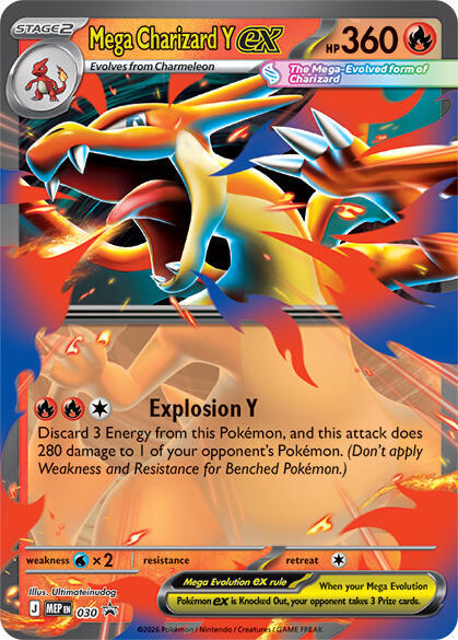 Mega Charizard Y ex 30 - Mega Evolution Promos