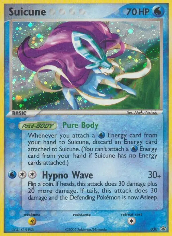 Suicune 30 - Nintendo Black Star Promo