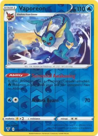 Vaporeon 030/185 - Vivid Voltage