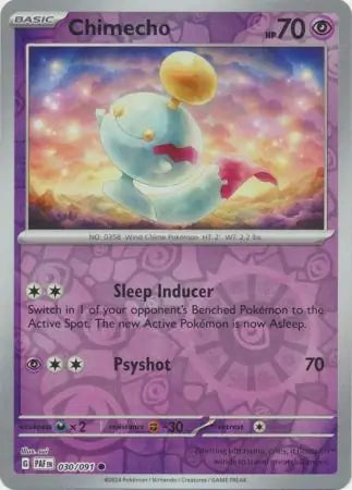 Chimecho 030/091 - Paldean Fates