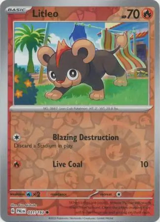 Litleo 031/193 - Paldea Evolved