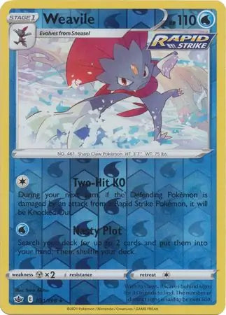 Weavile 031/198 - Chilling Reign