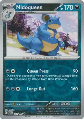 Nidoqueen 031/165 - Scarlet & Violet 151