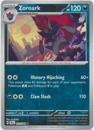 Zoroark 032/064 - Shrouded Fable