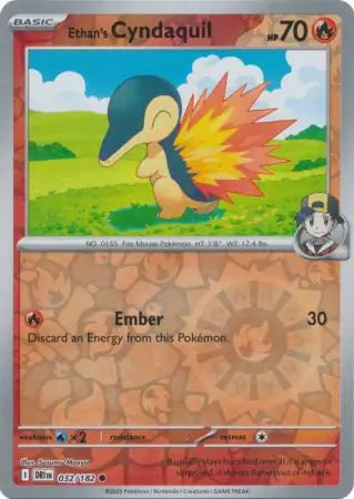 Ethan's Cyndaquil 032/182 - Destined Rivals